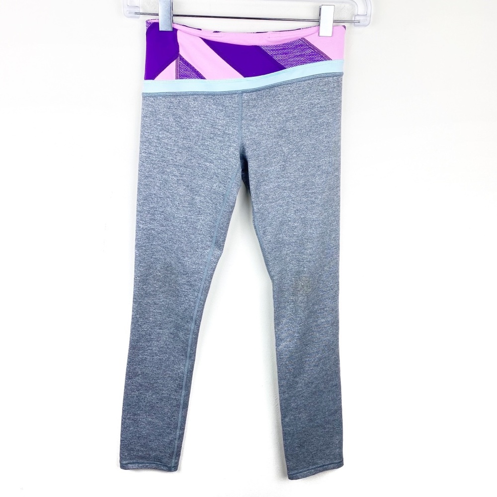 Lululemon Ivivva Girls Rhythmic leggings Size 12